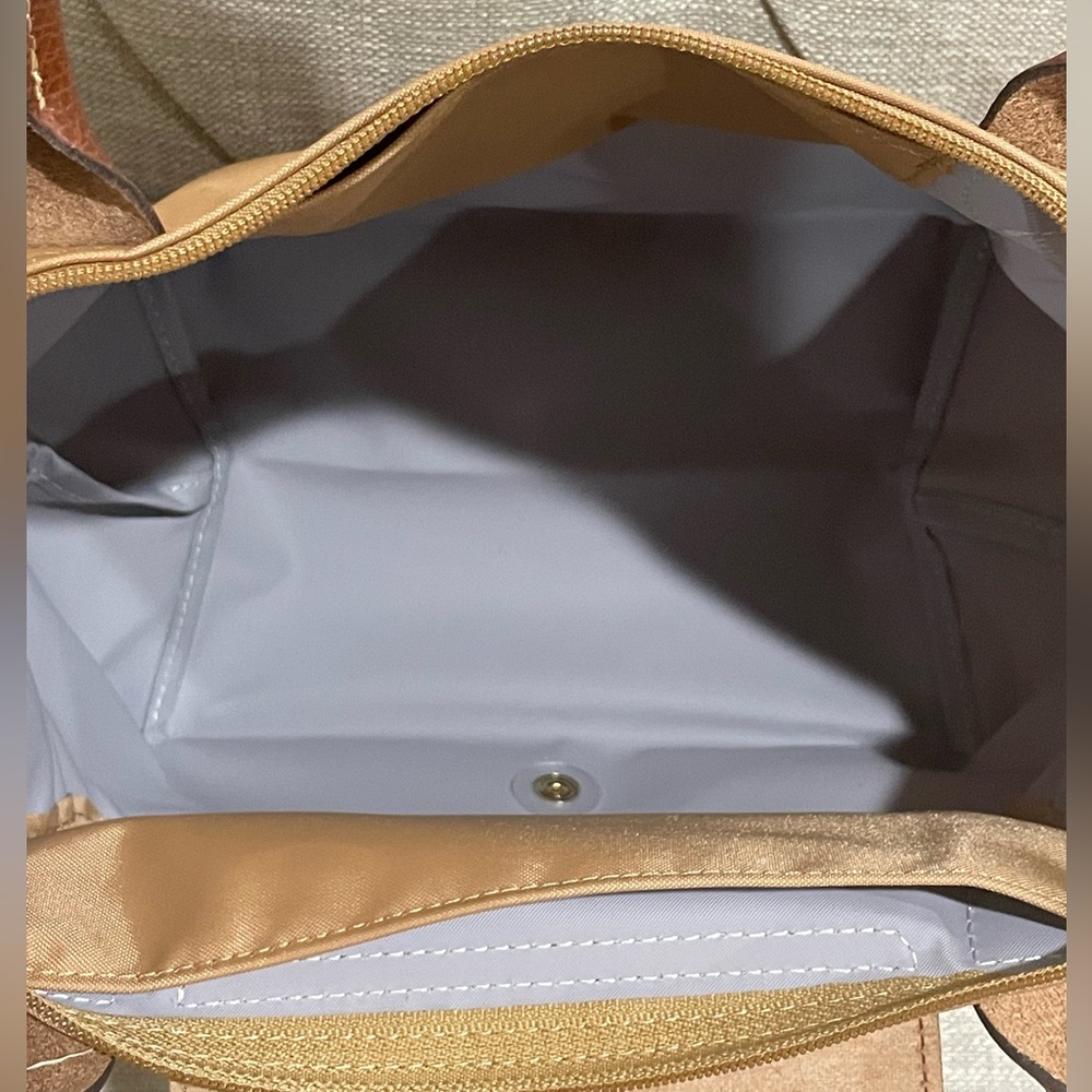 Longchamp Le pliage small tote bag in fawn - Picture 4 of 9